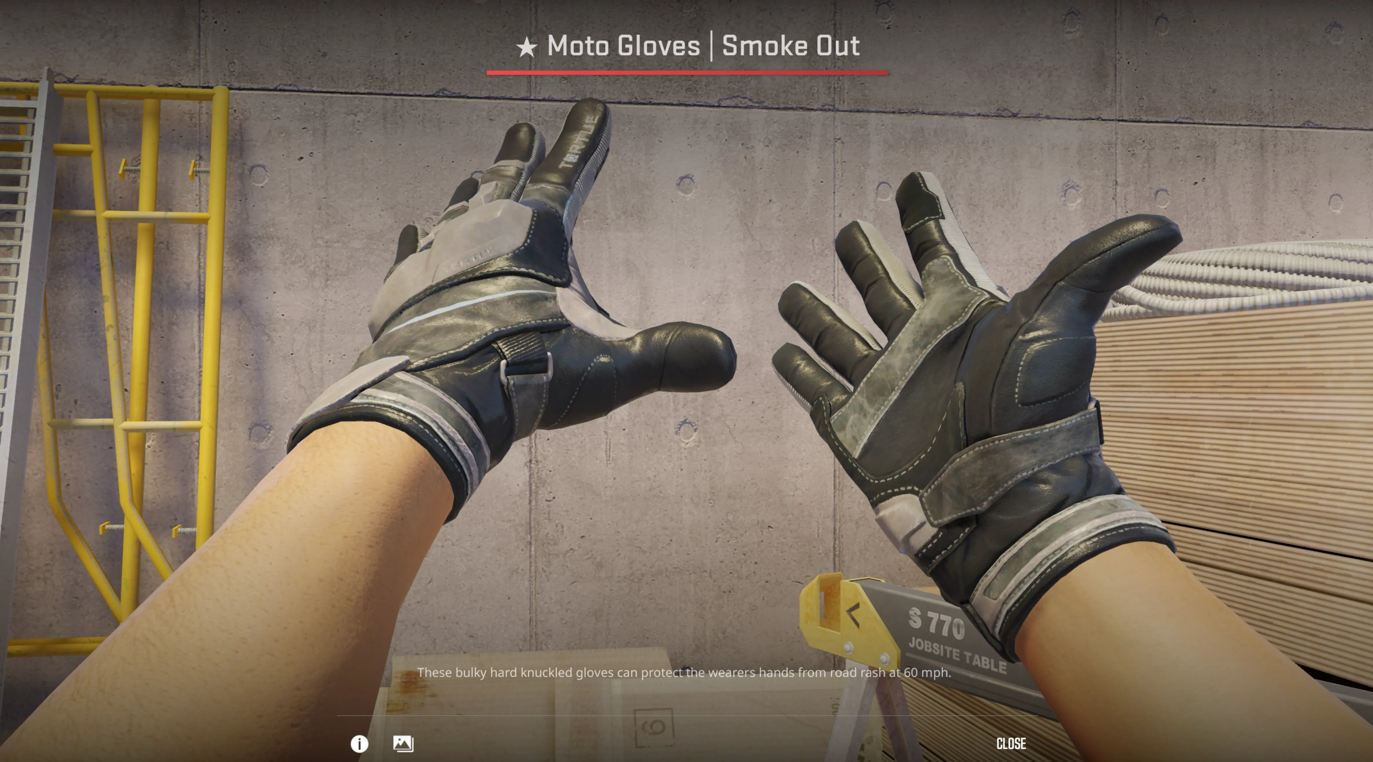 Moto Gloves Smoke Out price